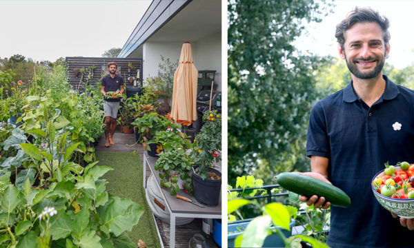 Ce jardinier urbain a quitté son travail stressant pour vivre de sa passion