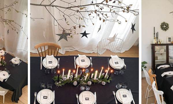 3 idées DIY pour faire une déco de table de Noël chic et récup'