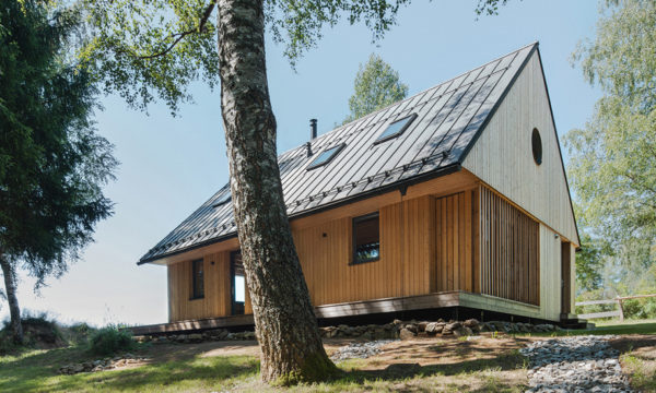 Ce magnifique chalet 100% écolo sert de maison de repos aux randonneurs