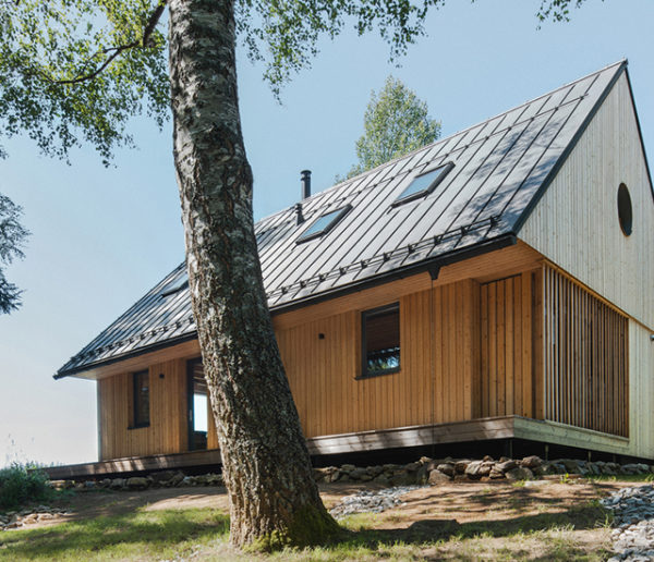 Ce magnifique chalet 100% écolo sert de maison de repos aux randonneurs