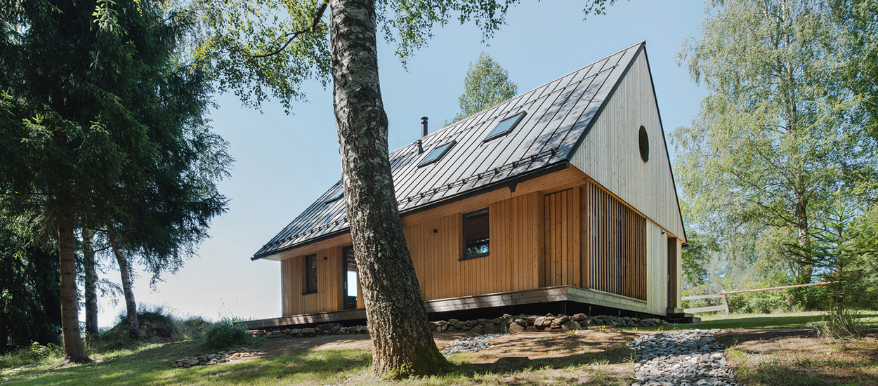 Ce magnifique chalet 100% écolo sert de maison de repos aux randonneurs