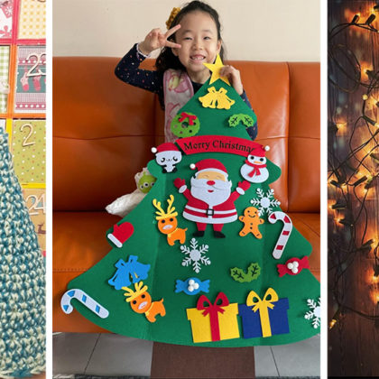 Déco DIY : Découvrez 10 idées super ingénieuses pour faire un sapin de Noël... sans sapin !