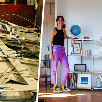 Ce collectif d'architectes crée des meubles à partir de déchets de chantier