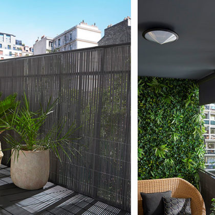 Balcon : Comment se protéger des regards et du soleil ?