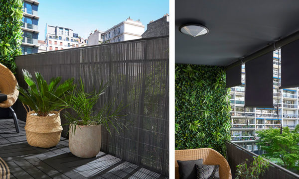 Balcon : Comment se protéger des regards et du soleil ?