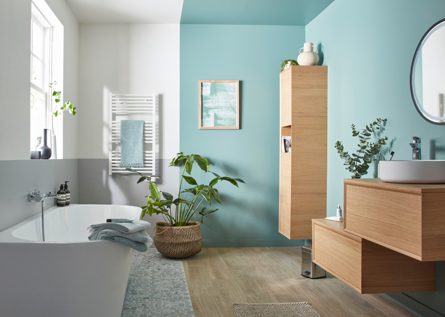 Les couleurs tendances 2023 pour votre salle de bain !