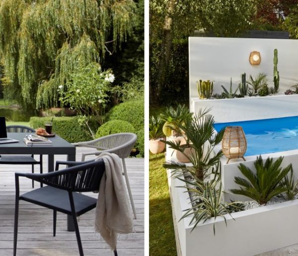 Terrasse, salon d'extérieur, piscine : comment aménager un grand jardin ?