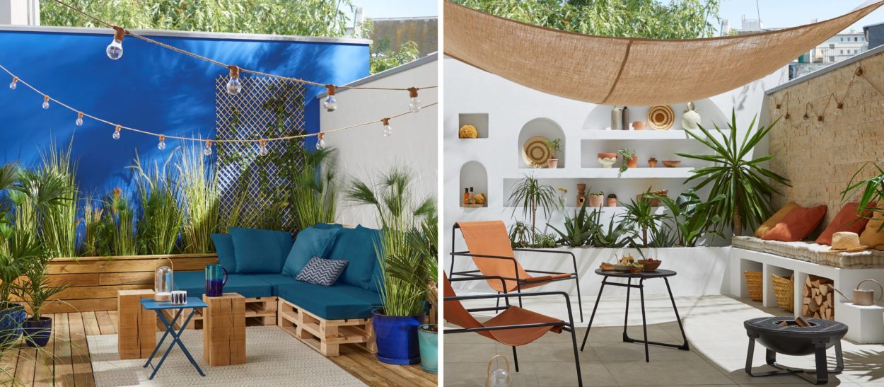 Jardin ou cour extérieure : Quelle couleur tendance pour relooker vos murs ?