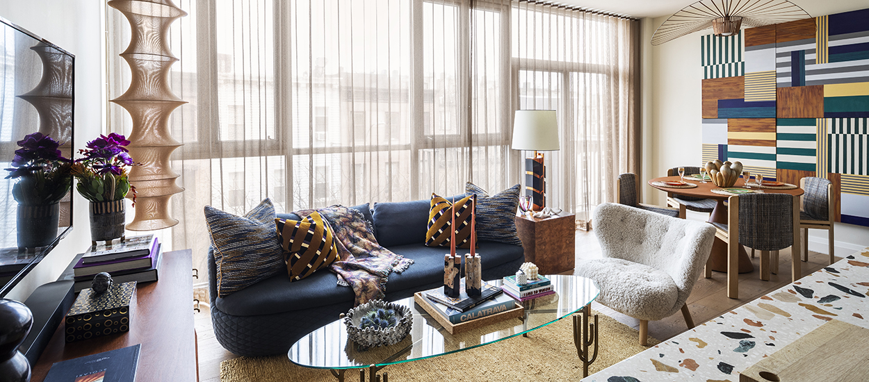 5 idées à emprunter à cet appartement new-yorkais qui mélange plusieurs styles