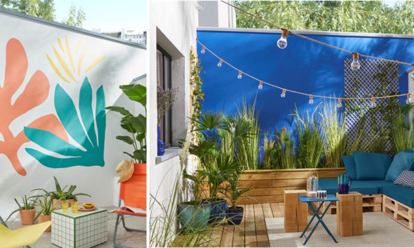Jardin ou cour extérieure : Quelle couleur tendance pour relooker vos murs ?
