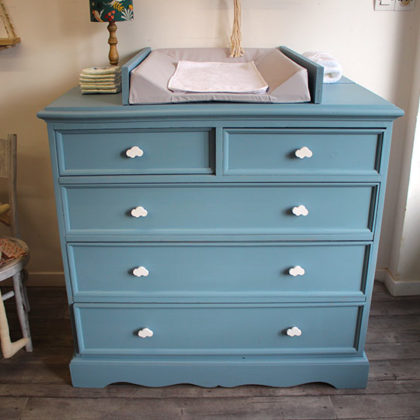 Tuto : Transformez une vieille commode en table à langer évolutive