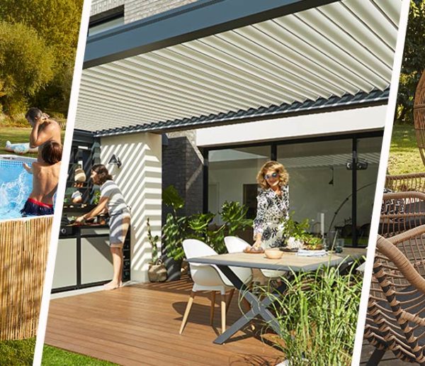 Terrasse, salon d'extérieur, piscine : comment aménager un grand jardin ?