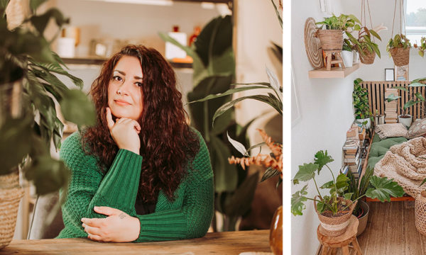 Reine du DIY, cette Allemande transforme son appartement de fond en comble grâce aux plantes