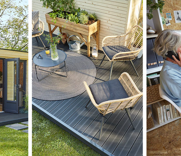 10 idées pour profiter de votre abri de jardin