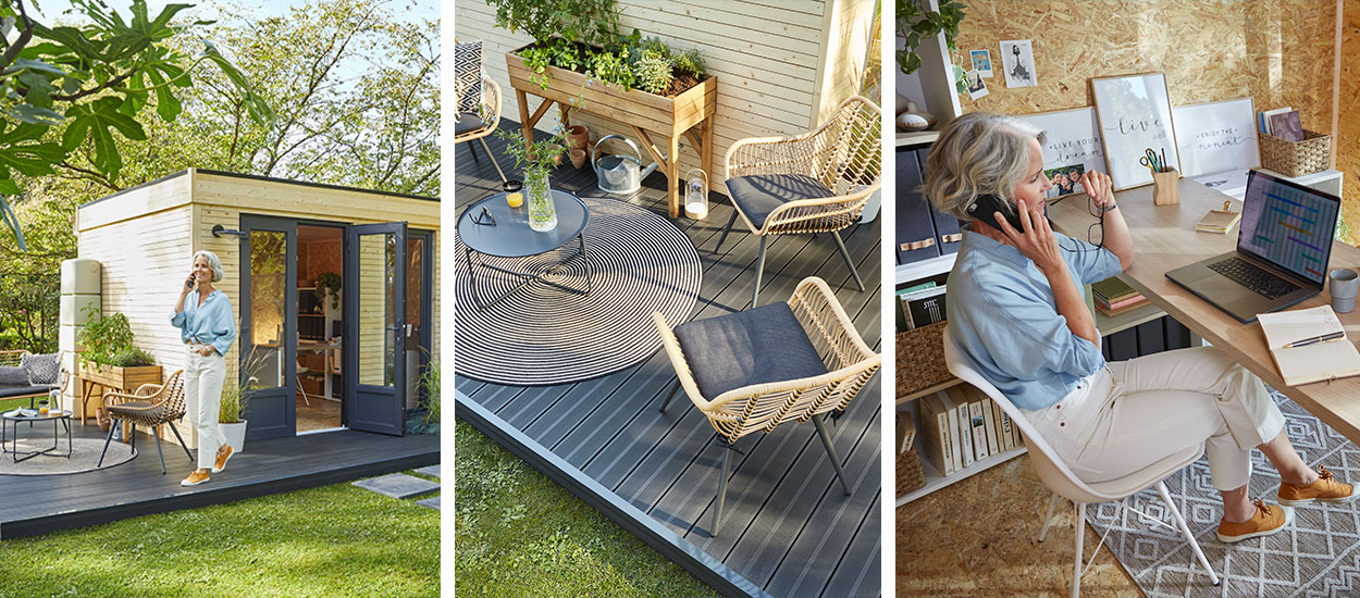 10 idées pour profiter de votre abri de jardin
