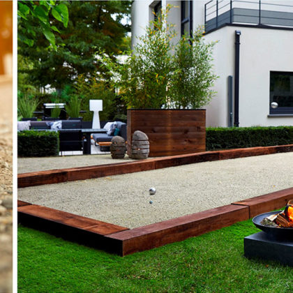Comment réaliser un terrain de pétanque chez soi ?