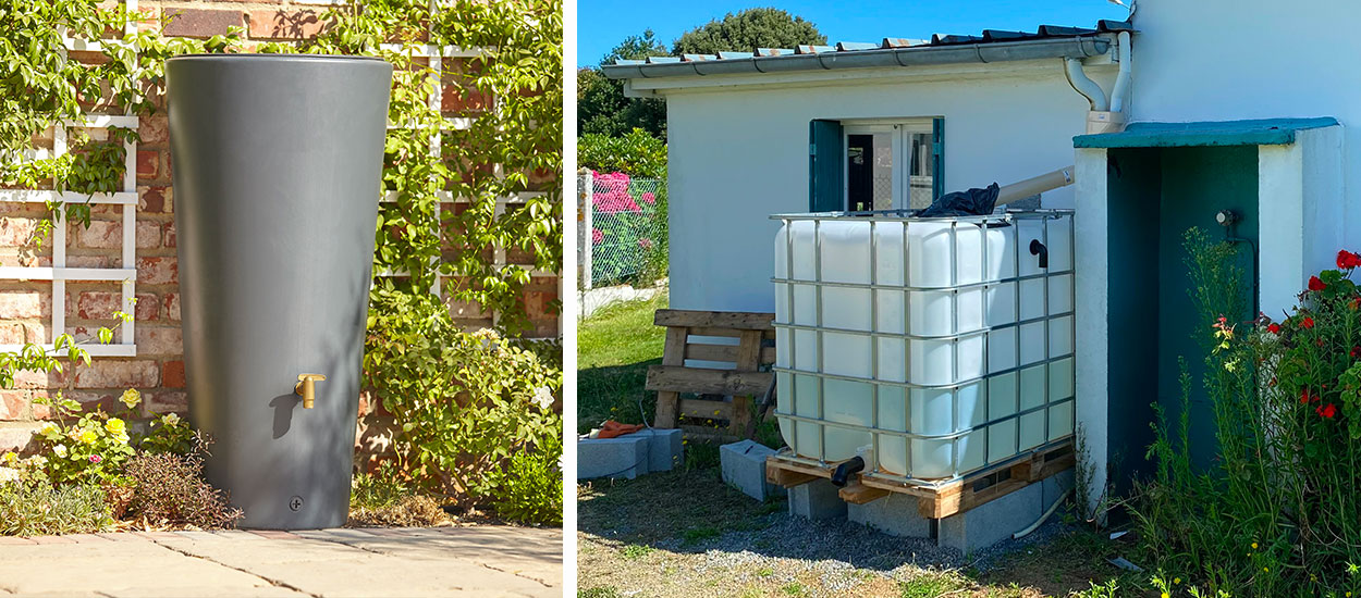 Meilleurs récupérateurs d'eau de pluie pour le jardin