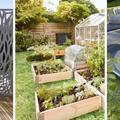 De la terrasse clipsable au carré potager modulable, nos idées pour se simplifier la vie au jardin