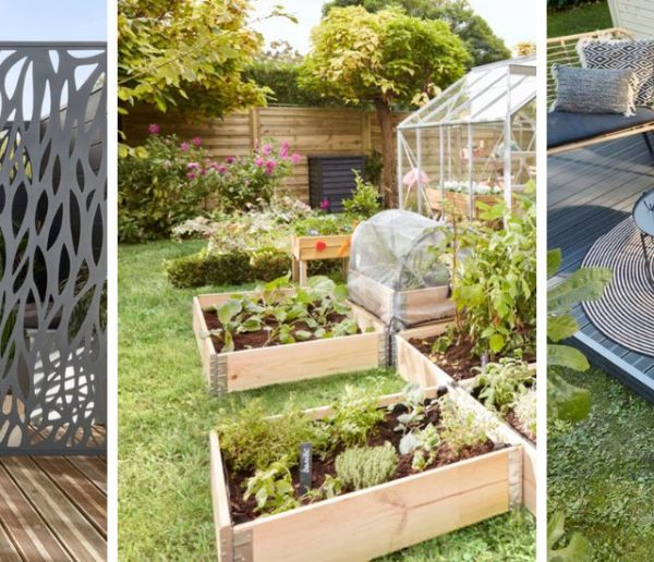 De la terrasse clipsable au carré potager modulable, nos idées pour se simplifier la vie au jardin