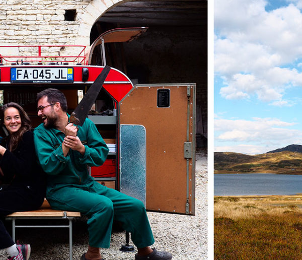 Ce couple a quitté Paris pour créer un atelier nomade qui sensibilise aux low tech