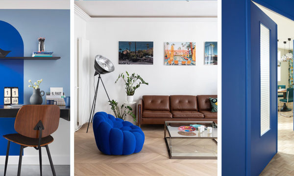 Du bleu Klein au bleu Indigo : toutes nos idées pour réveiller votre intérieur