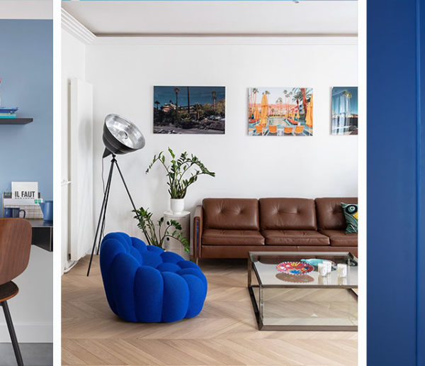 Du bleu Klein au bleu Indigo : toutes nos idées pour réveiller votre intérieur