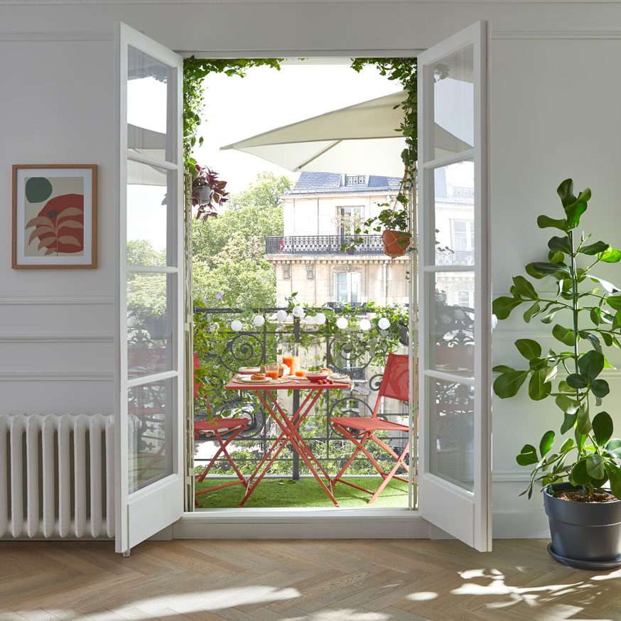 5 astuces d'aménagement pour un balcon bien rangé