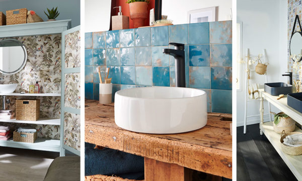 Inspirations : quelles vasques tendance pour sa salle de bains ?