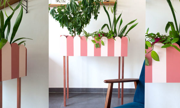 Tuto : Fabriquez une jardinière à rayures estivales et rétro pour sublimer vos plantes