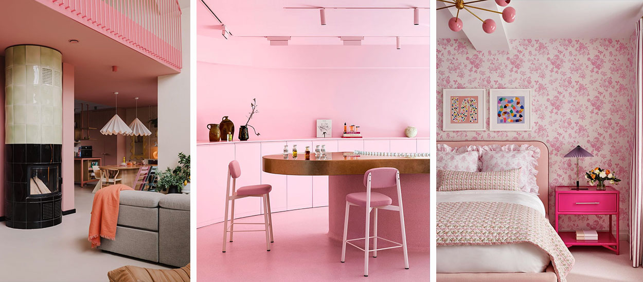 Tendance : 10 inspirations pour intégrer le rose Barbie dans votre décoration