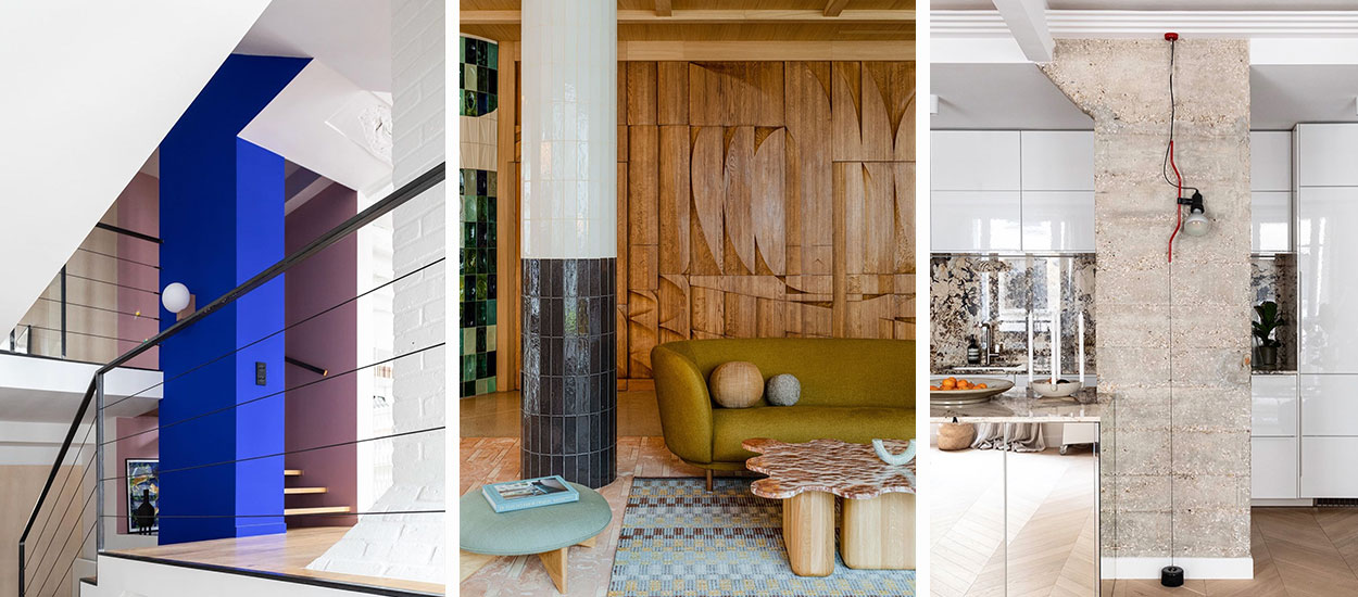 Comment faire d'une colonne porteuse un atout déco ? Nos 5 conseils en photos inspirantes