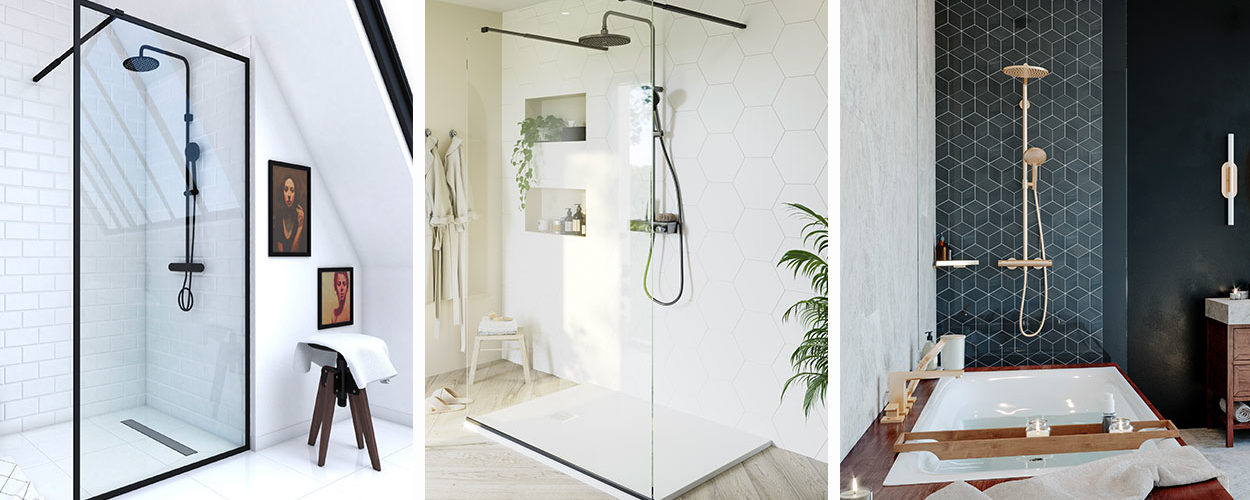 Salle de bains : 6 idées de douches à l'italienne contemporaines et stylées