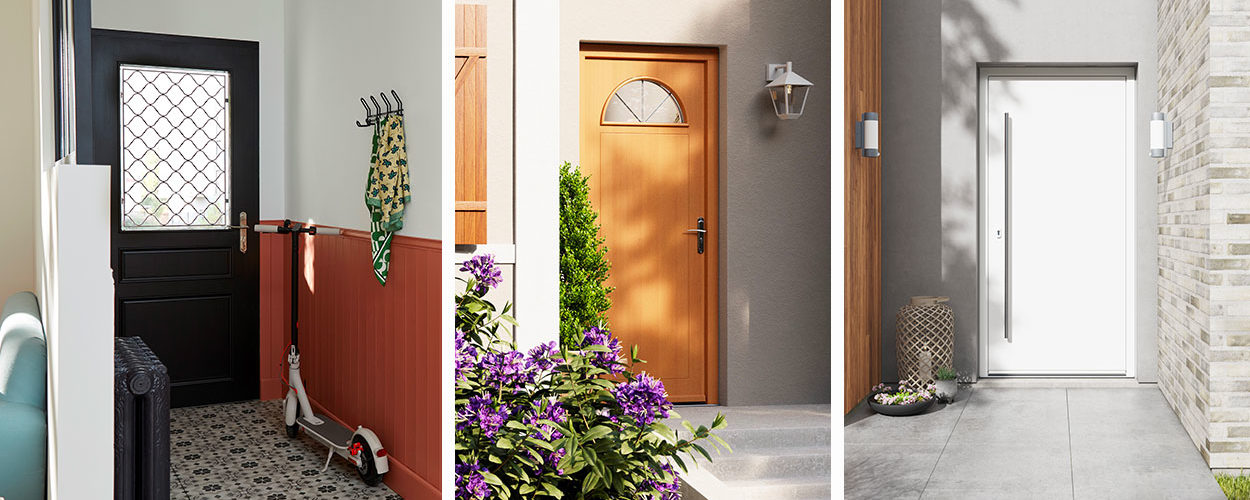 12 idées pour changer sa porte d'entrée avec style