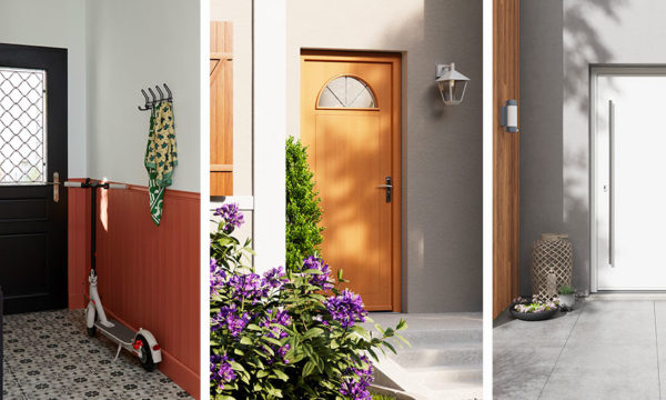 12 idées pour changer sa porte d'entrée avec style