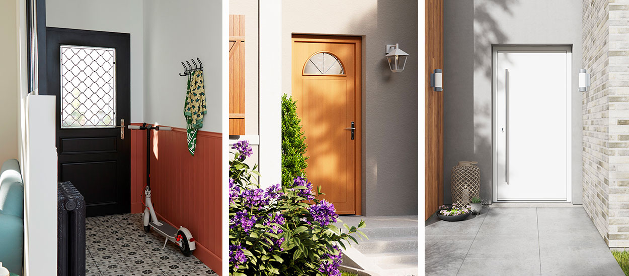 12 idées pour changer sa porte d'entrée avec style