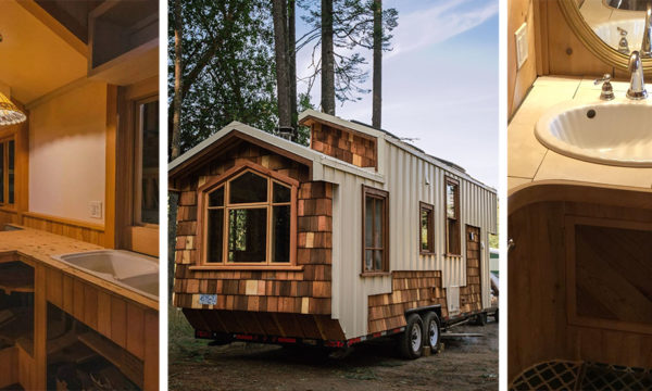 Un charpentier construit une tiny house sur mesure remplie de bonnes idées