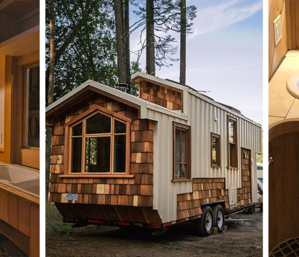 Un charpentier construit une tiny house sur mesure remplie de bonnes idées