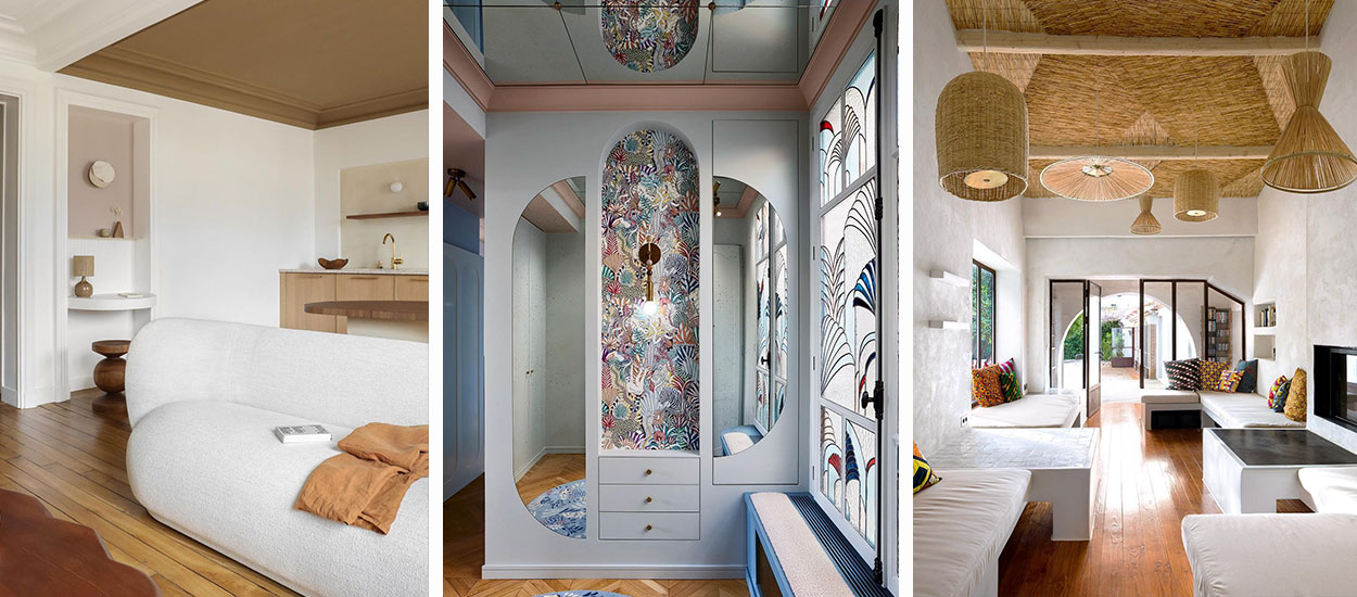 10 inspirations qui vous donneront envie de relooker votre plafond blanc