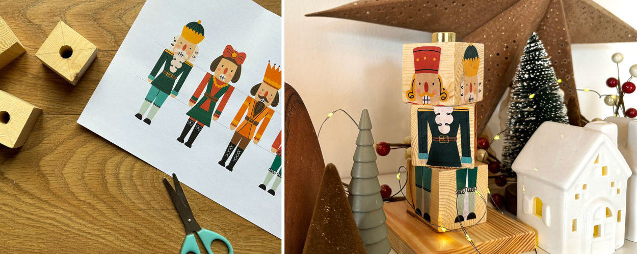 Tuto : Réalisez un jeu de cubes sur le thème du Noël de Casse-noisette