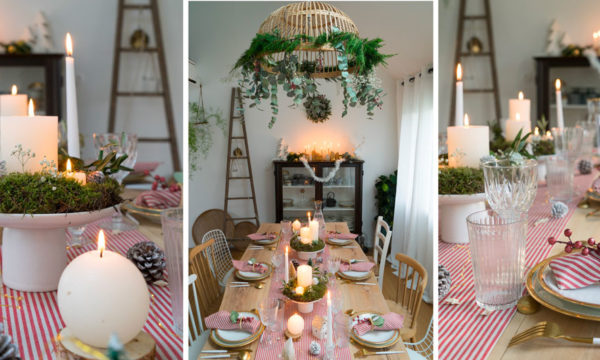 Tuto : Réalisez une jolie table de fêtes d'inspiration scandinave