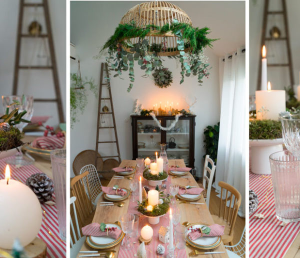 Tuto : Réalisez une jolie table de fêtes d'inspiration scandinave