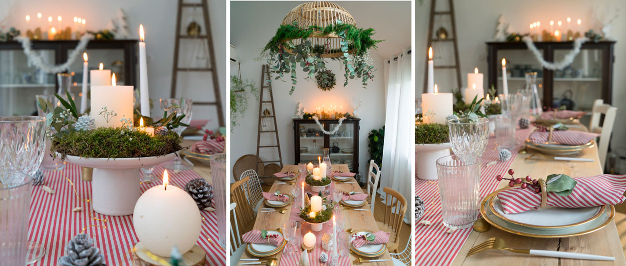 Tuto : Réalisez une jolie table de fêtes d'inspiration scandinave