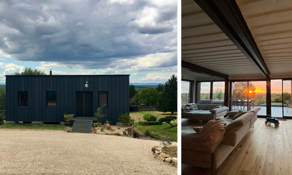 Yann et Alicia ont construit eux-mêmes leur maison en containers sans rien y connaître