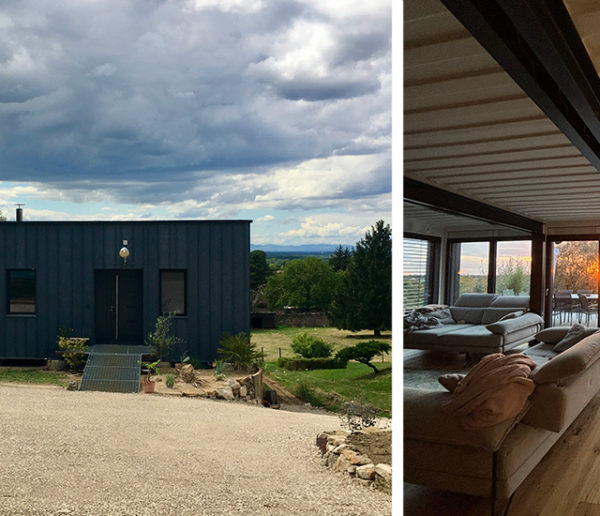 Yann et Alicia ont construit eux-mêmes leur maison en containers sans rien y connaître