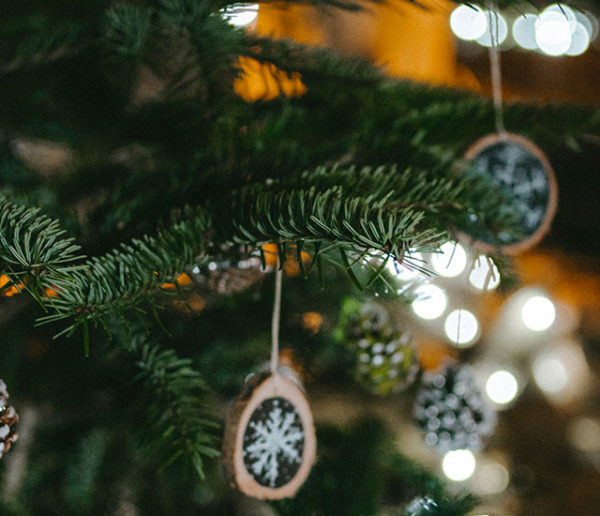 12 décorations DIY pour le sapin en s'inspirant de la nature