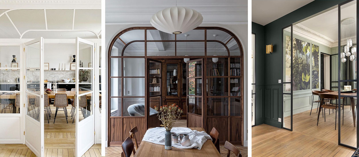 Portes verrières : 7 inspirations pour ouvrir un mur