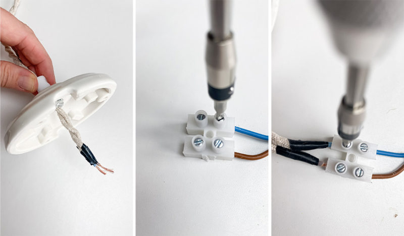 Comment faire le montage électrique d'un luminaire soi-même