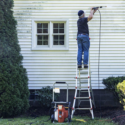 Nettoyez vos murs extérieurs et terrasses avec un gel nettoyant fait-maison