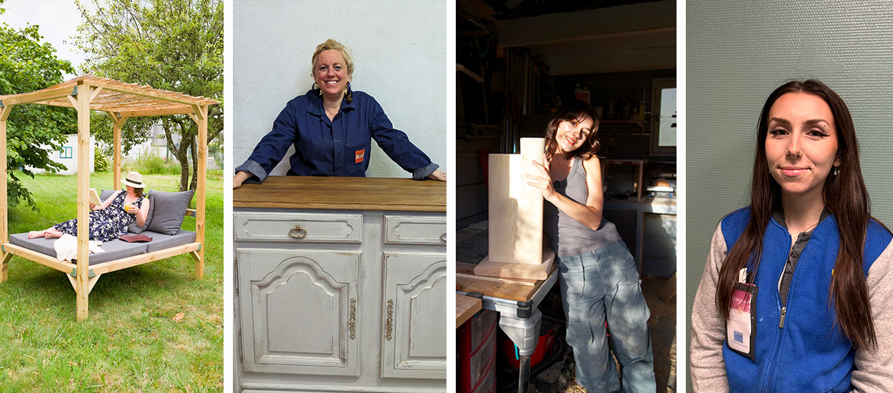 Rénovation, restauration et création : elles sont passionnées de bricolage