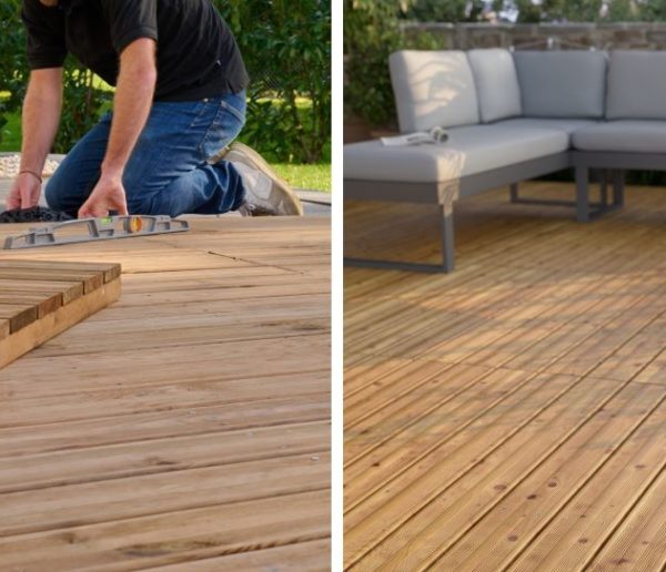 Voici la solution pour installer une terrasse rapidement et facilement !